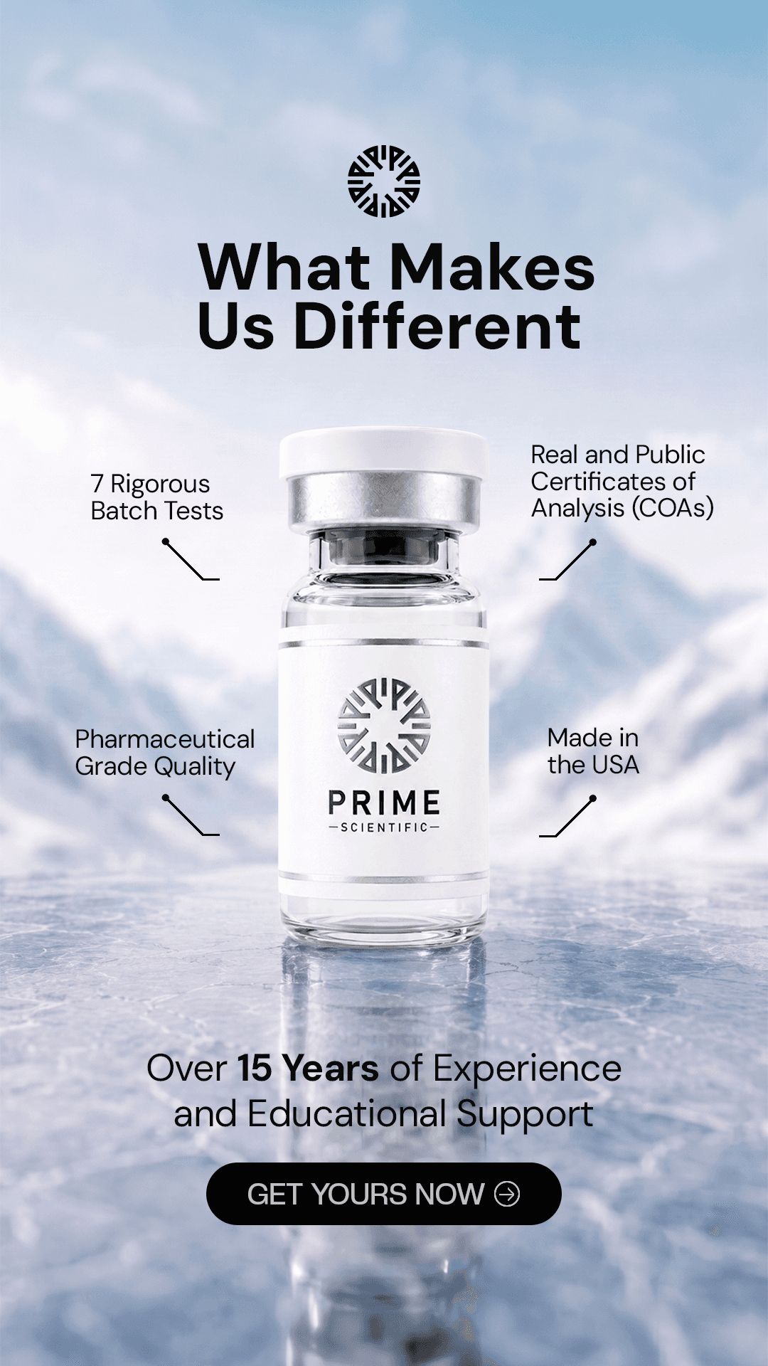 Prime peptide ad