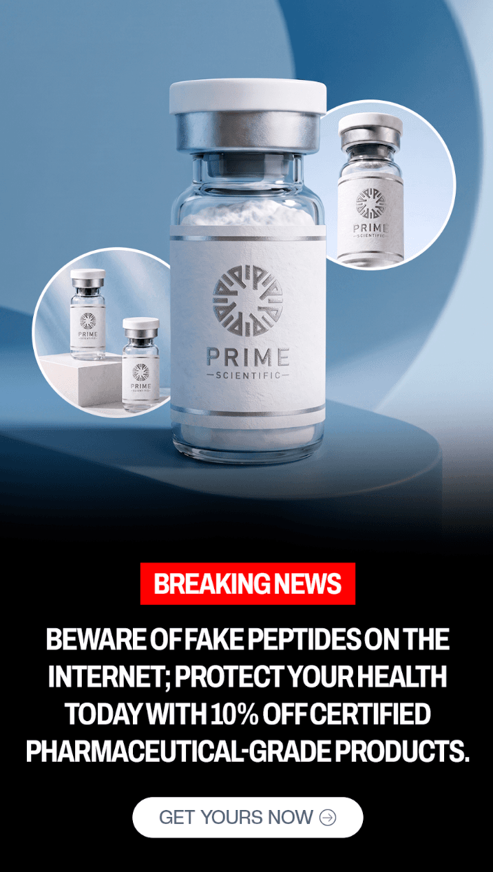 Peptide ad creative