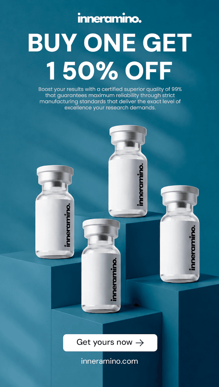 Peptide ad creative