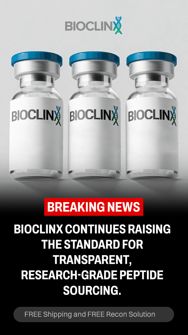 Bioclinx product ad